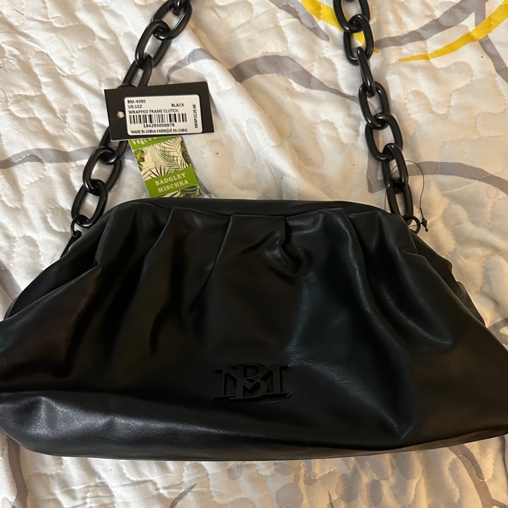 NWT Black Women's Bag BY Bartley Mischa